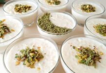 Rice Pudding (Roz b 7alib) – Traditional Middle Eastern Dessert