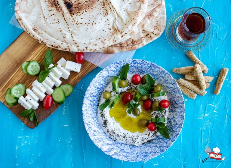 Labneh with Olive Oil & Mint