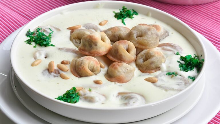 Shish Barak – Traditional Levantine Dumplings in Yogurt Sauce